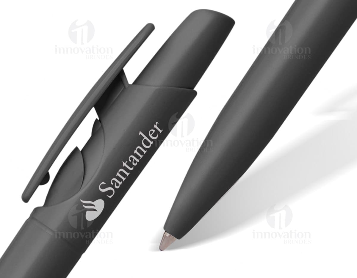 Caneta de alumínio com ponta touch screen, ideal para escrita precisa. Caneta de alumínio com ponta touch screen, ideal para escrita precisa.