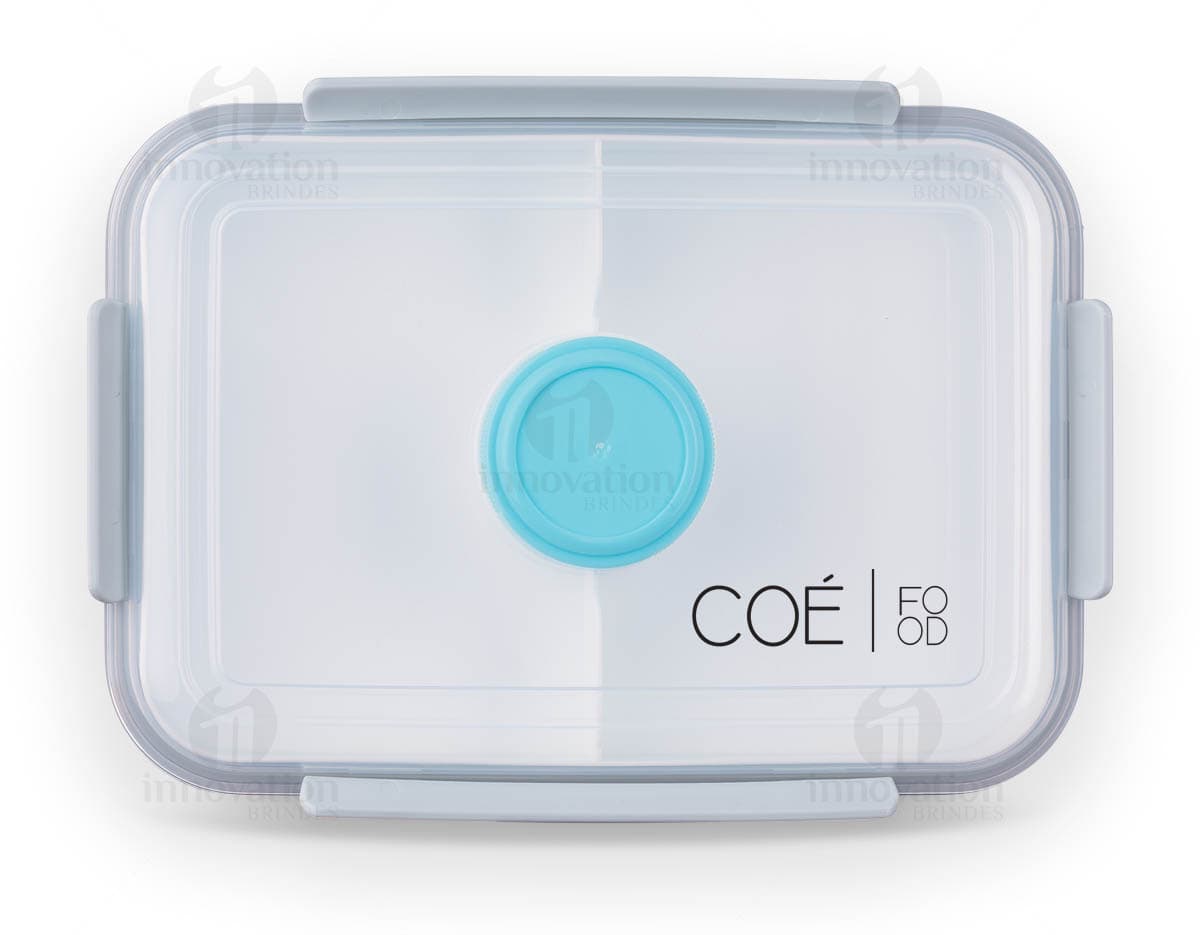 Marmita plástica em compartimentos, ideal para armazenar alimentos de forma organizada e prática. Marmita plástica em compartimentos, ideal para armazenar alimentos de forma organizada e prática.