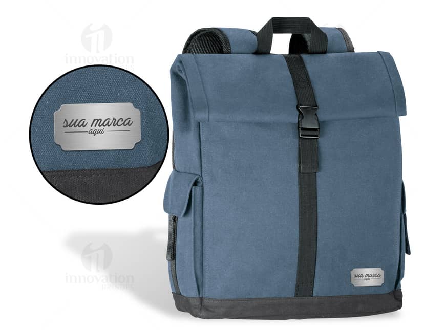 Kit com 6 porta copos em tons de azul e rosa com estampas geométricas.