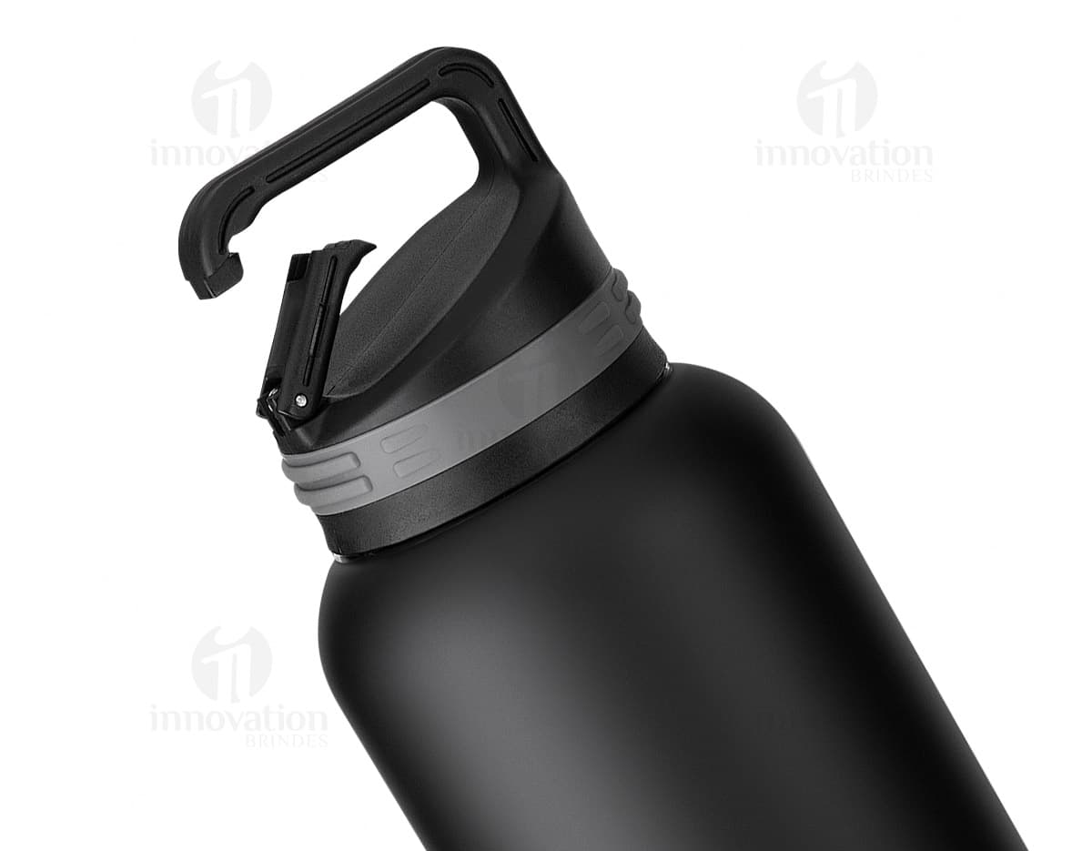 Squeeze de Vidro 470ml com Tampa em PP. Squeeze de Vidro 470ml com Tampa em PP.