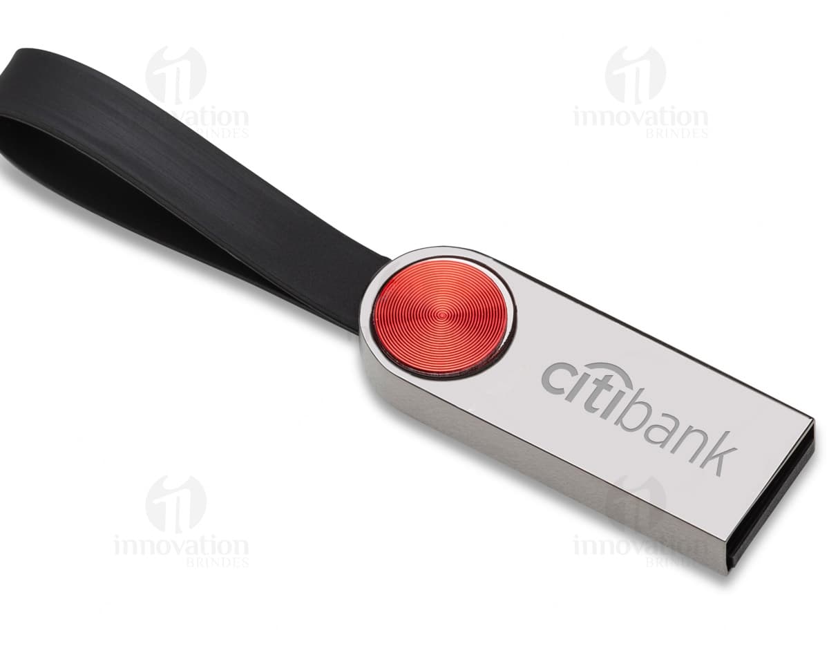 Pen drive metálico giratório de 8GB de capacidade, modelo 04. Pen drive metálico giratório de 8GB de capacidade, modelo 04.