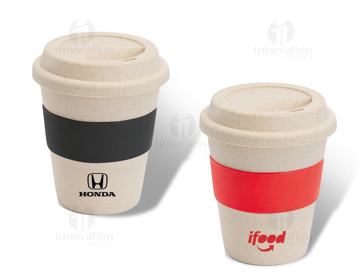 Kit com 6 porta copos de diferentes cores e estampas. Kit com 6 porta copos de diferentes cores e estampas.