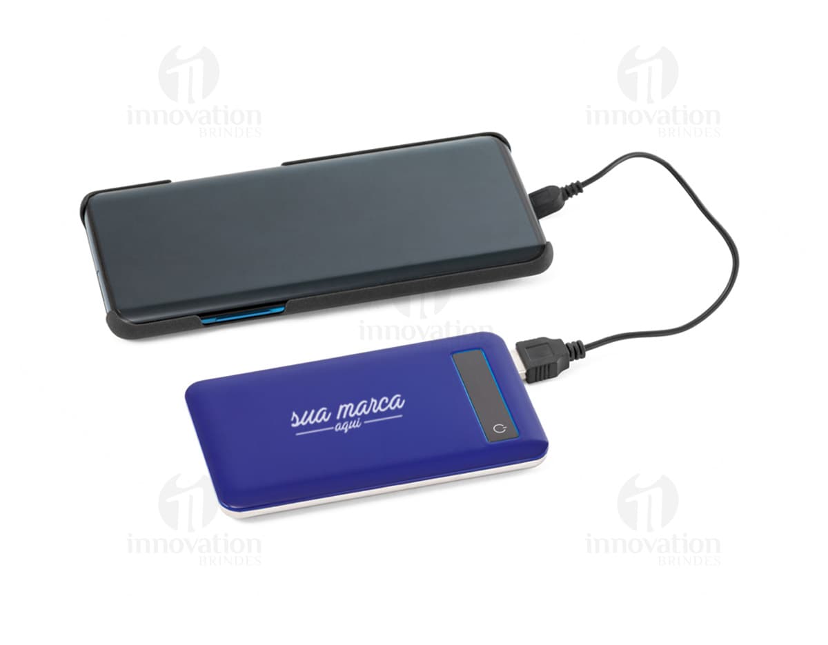 Bateria portátil touch de 4.000mAh. Bateria portátil touch de 4.000mAh.