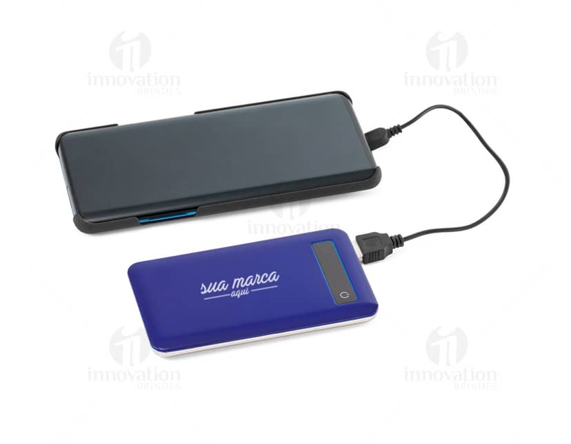 Bateria portátil touch de 4.000mAh.