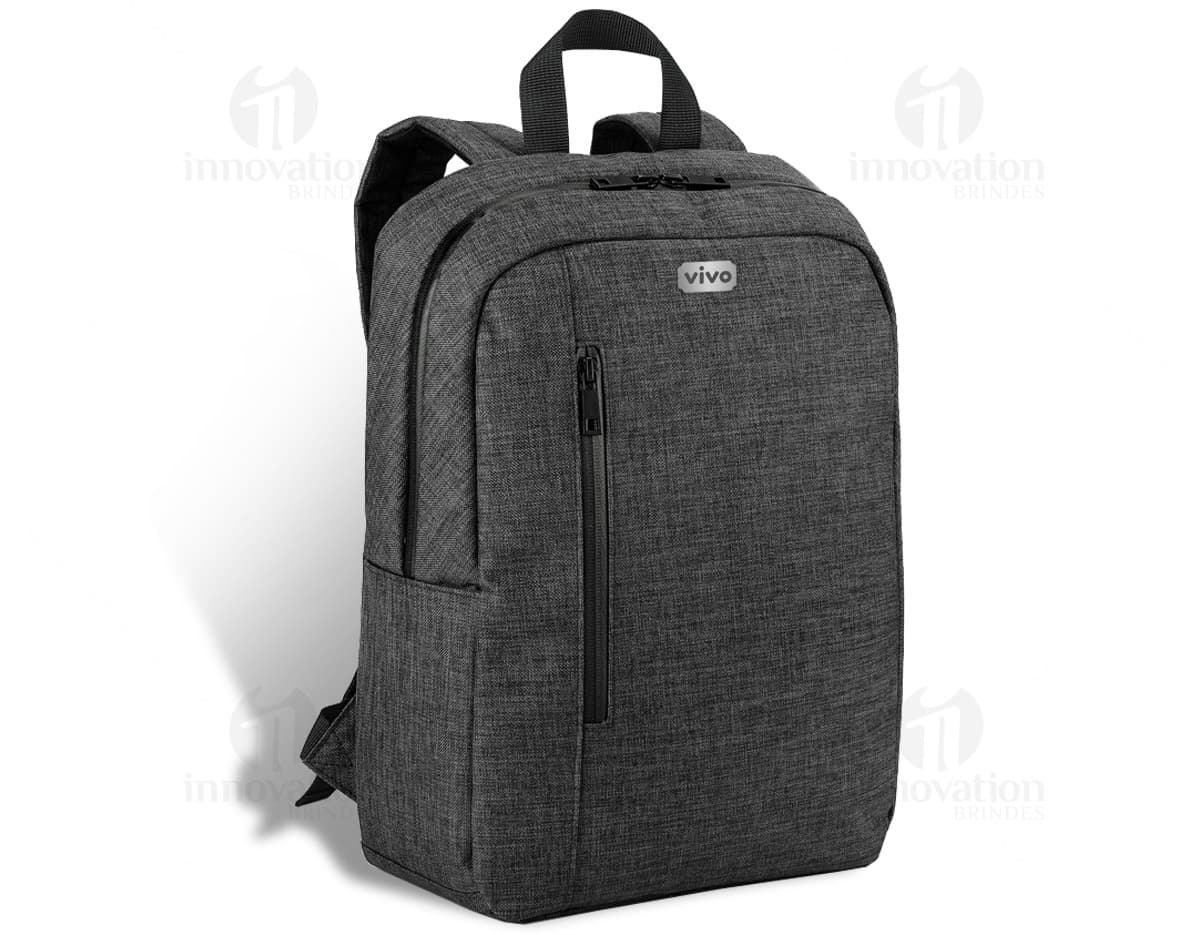 Mochila Empire com divisórias almofadadas. Imagem de uma mochila preta com compartimentos acolchoados para proteção de objetos. Mochila Empire com divisórias almofadadas. Imagem de uma mochila preta com compartimentos acolchoados para proteção de objetos.