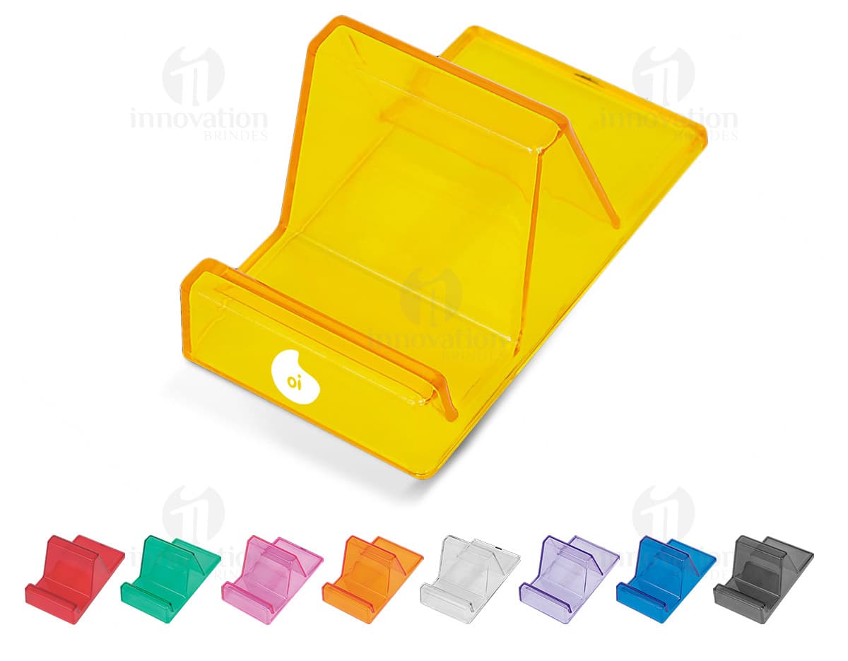 Suporte de acrílico código duplicado em fundo branco. Suporte de acrílico código duplicado em fundo branco.