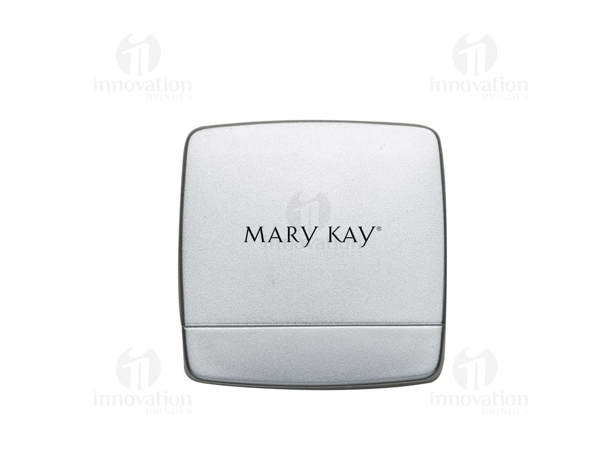 Espelho plástico duplo sem aumento. Espelho plástico duplo sem aumento.