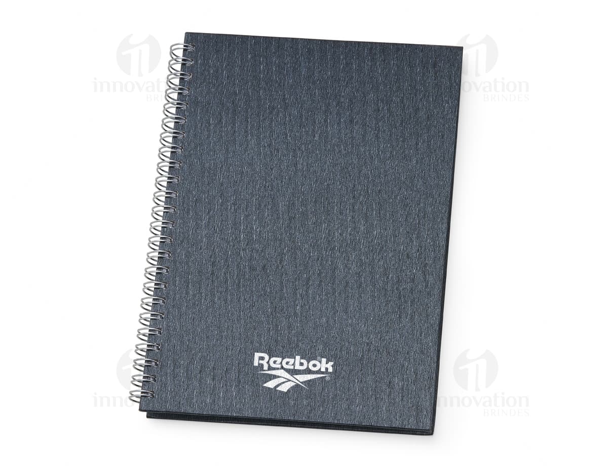Caderno de negócios com capa preta. Caderno de negócios com capa preta.