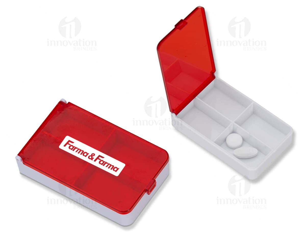 Porta comprimidos moderno e prático para organização diária. Guarde seus medicamentos de forma segura e discreta. Ideal para viagens ou no dia a dia. Nunca mais se esqueça de tomar seus remédios! Adquira já o seu. Porta comprimidos moderno e prático para organização diária. Guarde seus medicamentos de forma segura e discreta. Ideal para viagens ou no dia a dia. Nunca mais se esqueça de tomar seus remédios! Adquira já o seu.