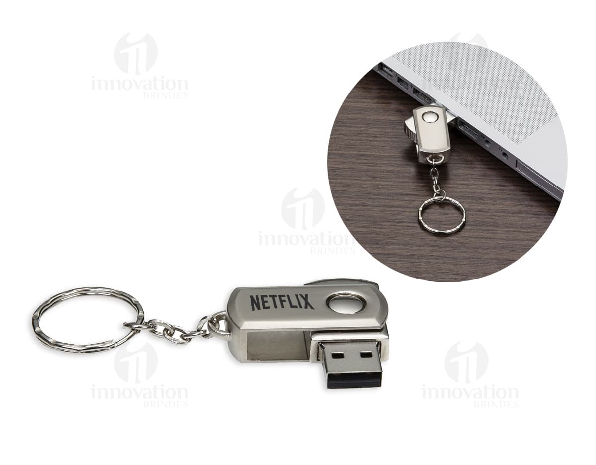 Dispositivo giratório de 4GB em forma de pen drive, feito de metal prateado e com um mecanismo de fecho seguro. Ideal para armazenar e transportar dados com segurança, garantindo acesso rápido e fácil. Pode ser utilizado como acessório de moda de luxo, com seu design elegante e compacto. Dispositivo giratório de 4GB em forma de pen drive, feito de metal prateado e com um mecanismo de fecho seguro. Ideal para armazenar e transportar dados com segurança, garantindo acesso rápido e fácil. Pode ser utilizado como acessório de moda de luxo, com seu design elegante e compacto.