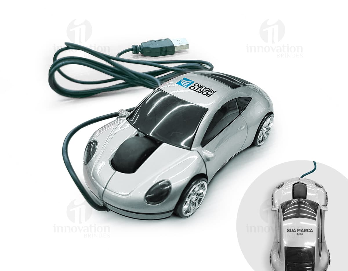 Mouse carrinho preto com rodinhas e design moderno. Mouse carrinho preto com rodinhas e design moderno.