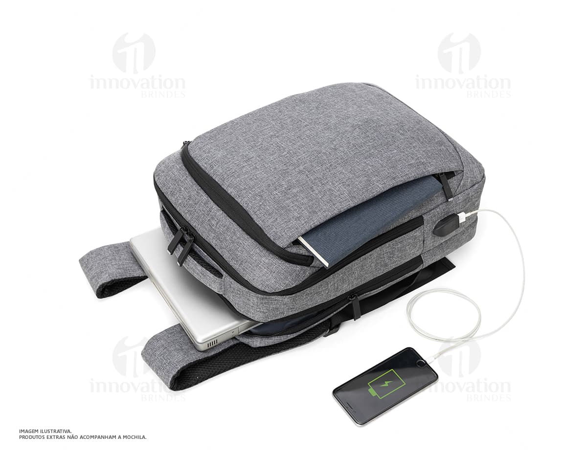 Mochila pasta preta para notebook de 16,5 polegadas, possui bolsos externos e alças ajustáveis. Mochila pasta preta para notebook de 16,5 polegadas, possui bolsos externos e alças ajustáveis.