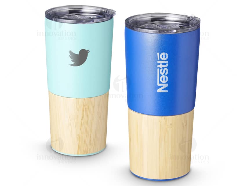 Kit com 6 porta copos de diferentes cores e estampas em formato circular.