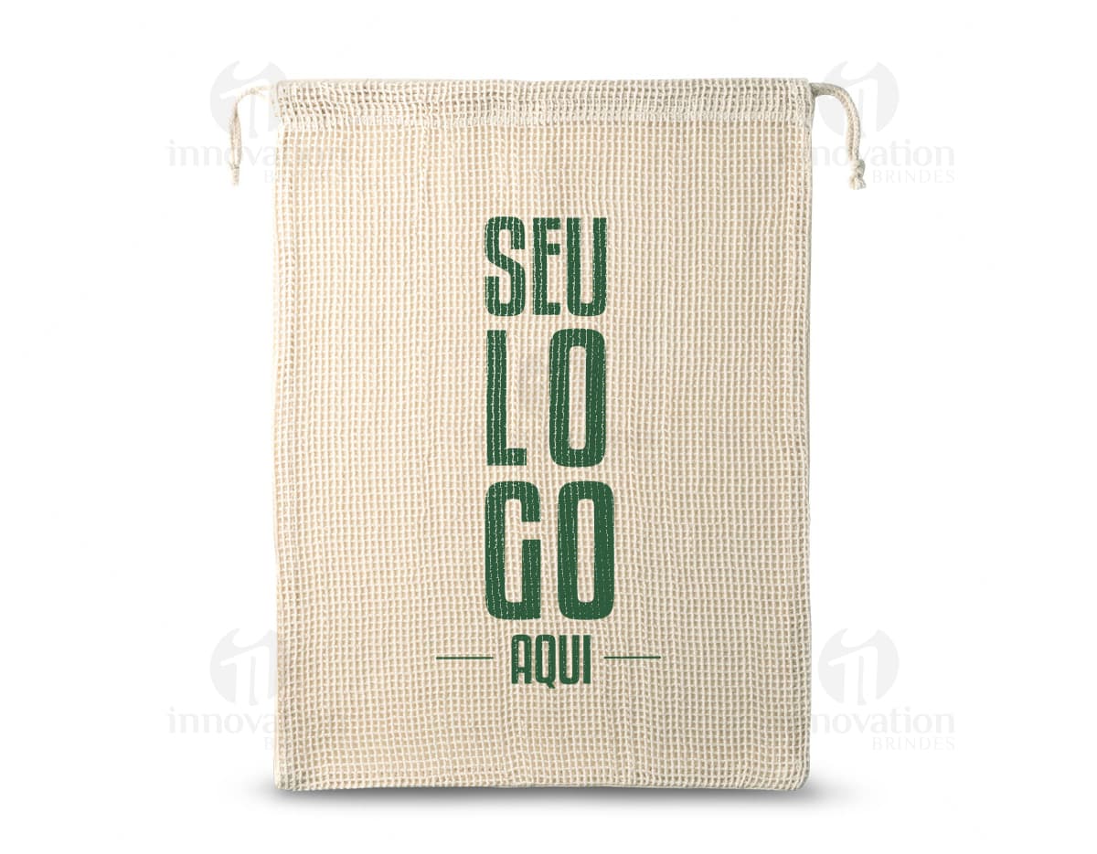 Sacola dobrável em algodão, resistente e prática, 100 gramas e medidas de 370x400. Sacola dobrável em algodão, resistente e prática, 100 gramas e medidas de 370x400.