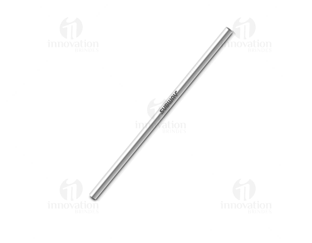Canudo reto de alumínio pintura fosca com 210mm de comprimento. Canudo reto de alumínio pintura fosca com 210mm de comprimento.