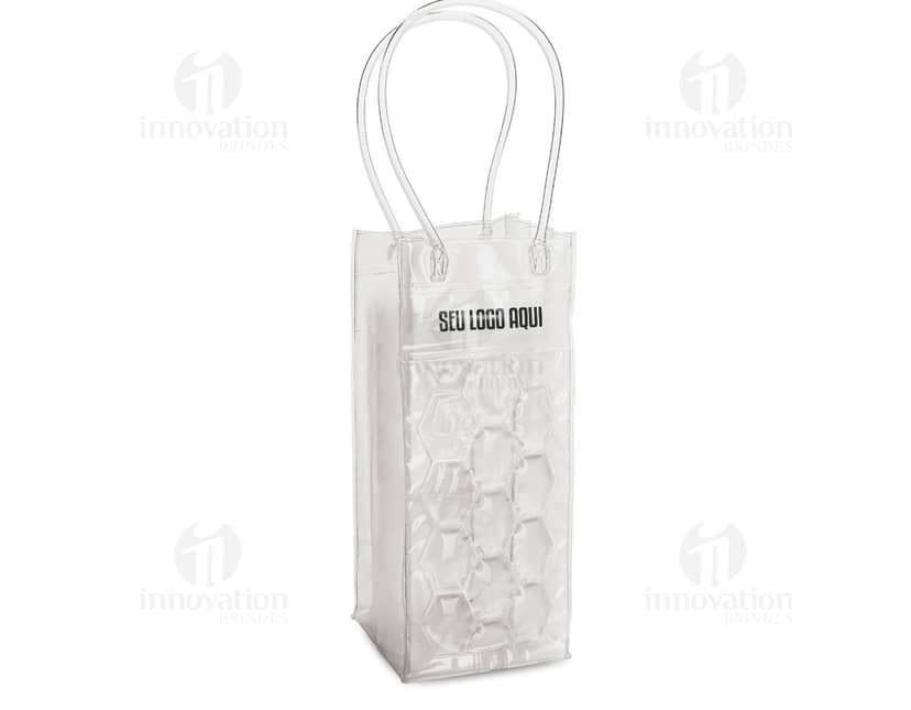 Sacola refrigeradora para 1 garrafa - mantenha sua bebida gelada por mais tempo! Perfeita para picnics, praia ou viagens. Compacta, resistente e com design moderno. Adquira já a sua e aproveite!