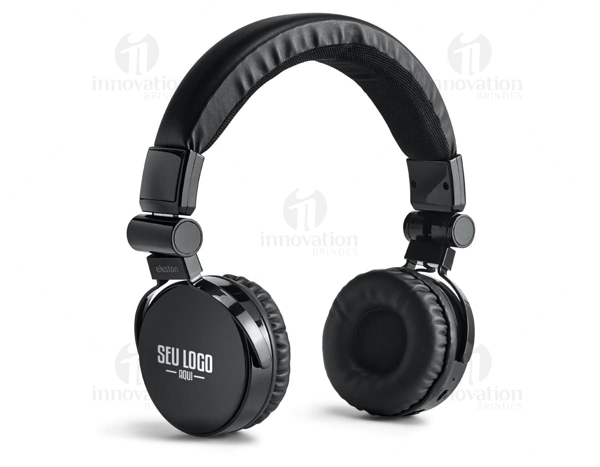 Fone de ouvido com tecnologia Bluetooth e leitor de cartões TF. Fone de ouvido com tecnologia Bluetooth e leitor de cartões TF.