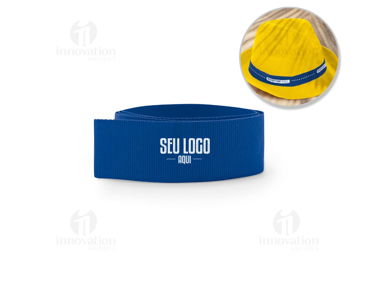 Fita para chapéu bege, feita de material resistente e com acabamento detalhado em laço na parte frontal. Fita para chapéu bege, feita de material resistente e com acabamento detalhado em laço na parte frontal.