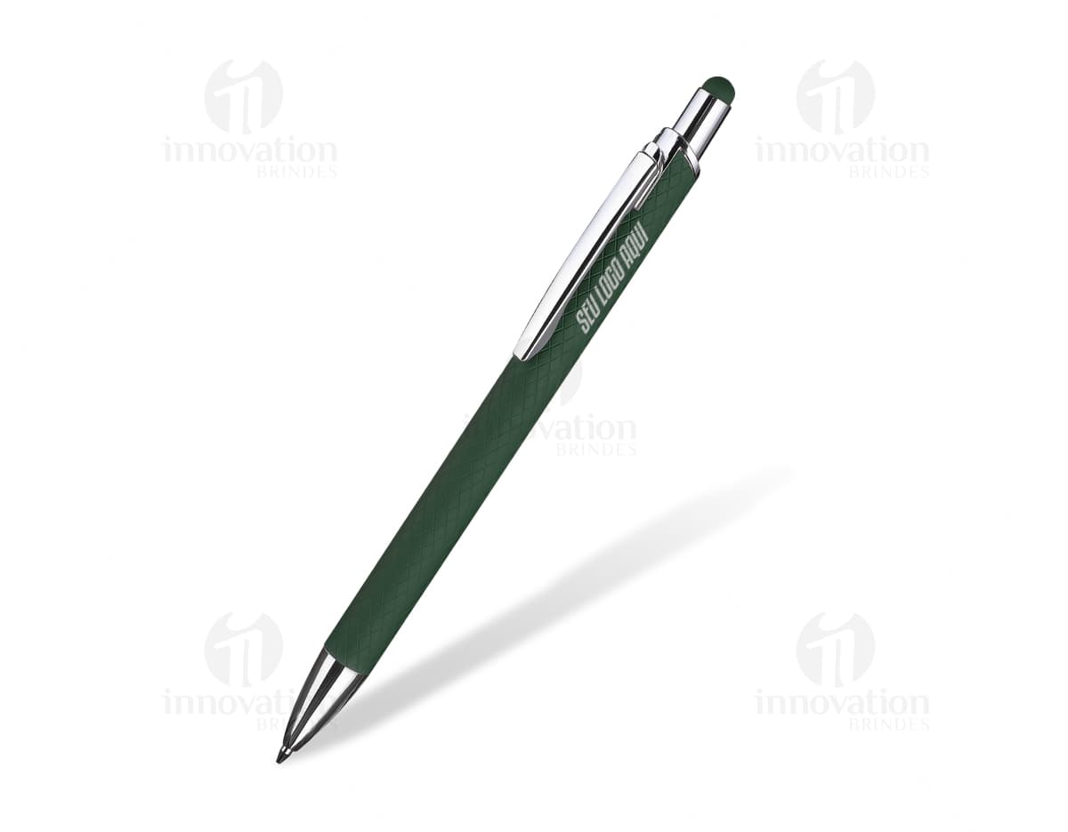 Caneta marca texto plástica de cor original em destaque sobre fundo branco. Caneta marca texto plástica de cor original em destaque sobre fundo branco.