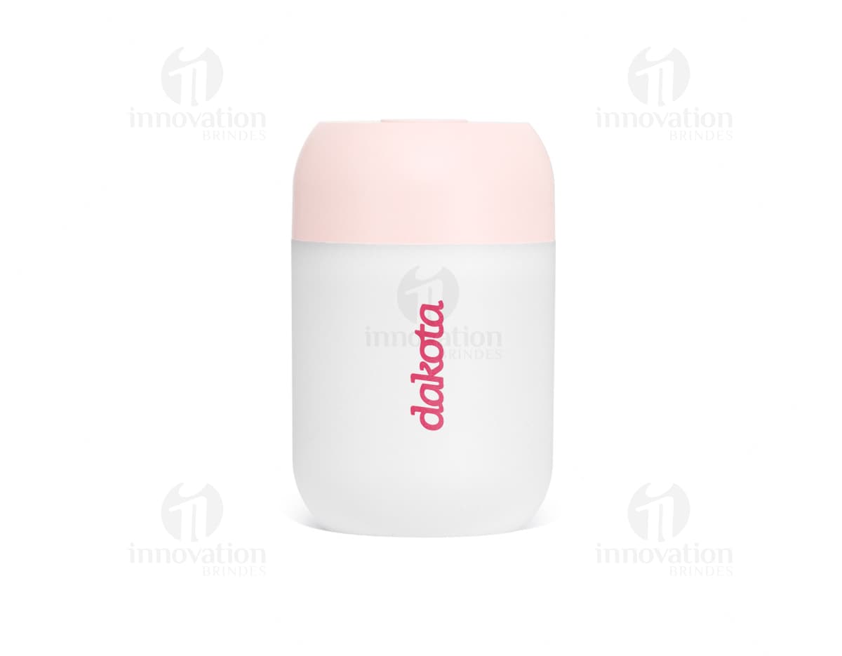 Umidificador com LED: Proporcione um ambiente mais agradável e saudável com este umidificador moderno e inovador. Com luzes LED que criam uma atmosfera acolhedora, este brinde é perfeito para relaxar e purificar o ar. Garanta o seu agora! Umidificador com LED: Proporcione um ambiente mais agradável e saudável com este umidificador moderno e inovador. Com luzes LED que criam uma atmosfera acolhedora, este brinde é perfeito para relaxar e purificar o ar. Garanta o seu agora!