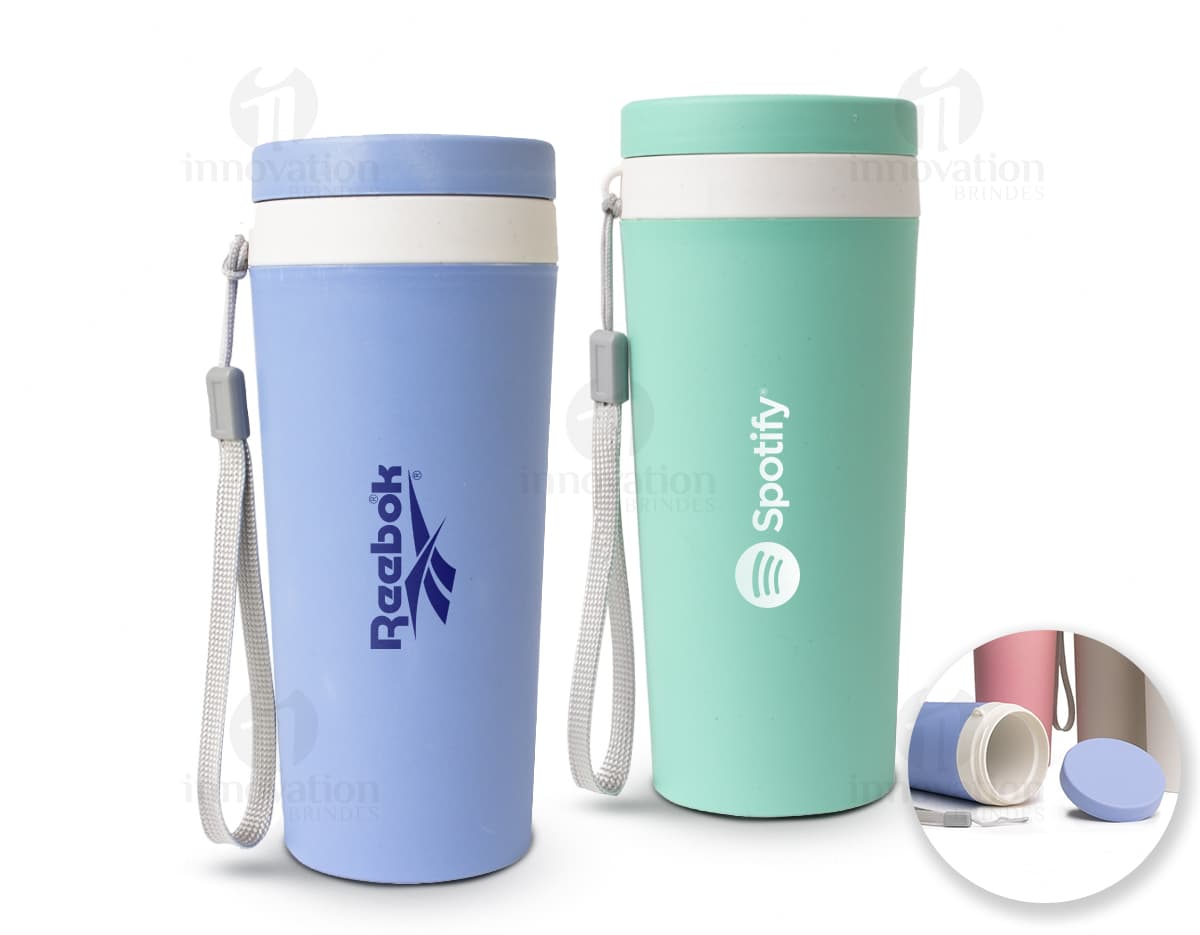 Copo de fibra de bambu 350ml - Recipiente saudável e sustentável para o seu dia a dia. Feito de material reciclável e ecologicamente correto. Ideal para armazenar líquidos e manter a sua saúde em dia. Aproveite a tecnologia e praticidade desse copo de bambu. Copo de fibra de bambu 350ml - Recipiente saudável e sustentável para o seu dia a dia. Feito de material reciclável e ecologicamente correto. Ideal para armazenar líquidos e manter a sua saúde em dia. Aproveite a tecnologia e praticidade desse copo de bambu.