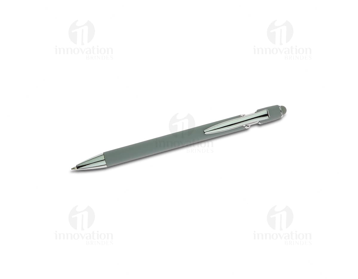 Caneta esferográfica bronze twist com design elegante e escrita suave. Caneta esferográfica bronze twist com design elegante e escrita suave.