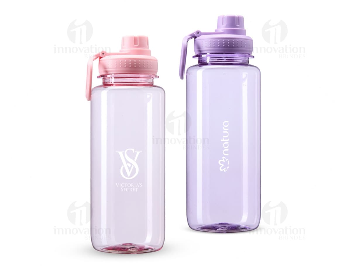 Squeeze plástico de 700ml com base de alumínio. Squeeze plástico de 700ml com base de alumínio.