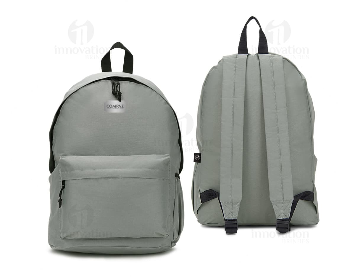 Mochila DYNAMIC urbana dualidade sacola preta e cinza, com alças ajustáveis e bolsos laterais. Mochila DYNAMIC urbana dualidade sacola preta e cinza, com alças ajustáveis e bolsos laterais.